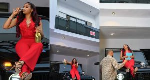 Chomzy’s husband gifts her a mansion Chomzy's husband gifts her a mansion