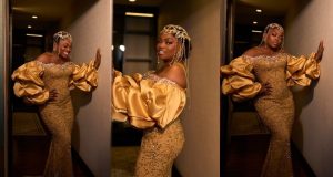 JP2025: Funke Akindele STUNS in GOLD JP2025: Funke Akindele STUNS in GOLD