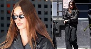 Hailey Bieber looks miserable after he ruined her Vogue moment Hailey Bieber looks miserable after he ruined her Vogue moment