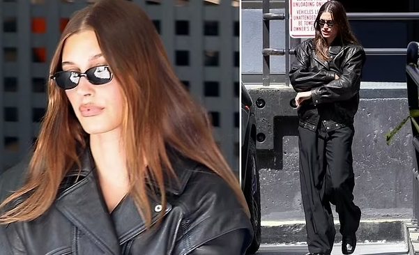 Hailey Bieber looks miserable after he ruined her Vogue moment Hailey Bieber looks miserable after he ruined her Vogue moment