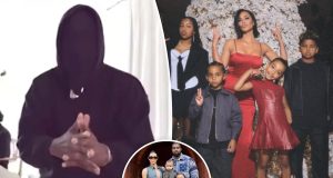 Kanye West loses it over custody of his kids with Kim Kardashian Kanye West loses it over custody of his kids with Kim Kardashian