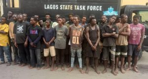Lagos arrests 277 pickpockets, street urchins Lagos arrests 277 pickpockets, street urchins
