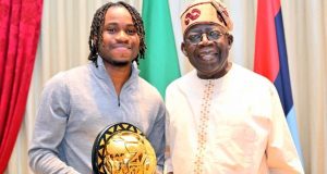 Ademola Lookman visits President Tinubu Ademola Lookman visits President Tinubu