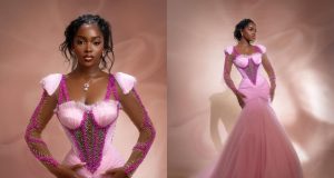 Michelle Gentry stuns in PINK as she makes her AMVCA debut Michelle Gentry stuns in PINK as she makes her AMVCA debut
