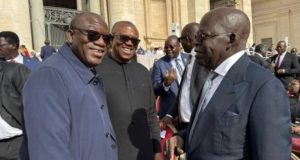 Peter Obi denies meeting Tinubu over Fidelity Bank debt claims Peter Obi denies meeting Tinubu over Fidelity Bank debt claims