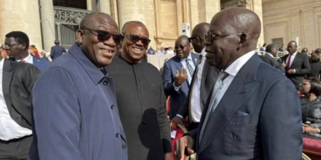 Peter Obi denies meeting Tinubu over Fidelity Bank debt claims