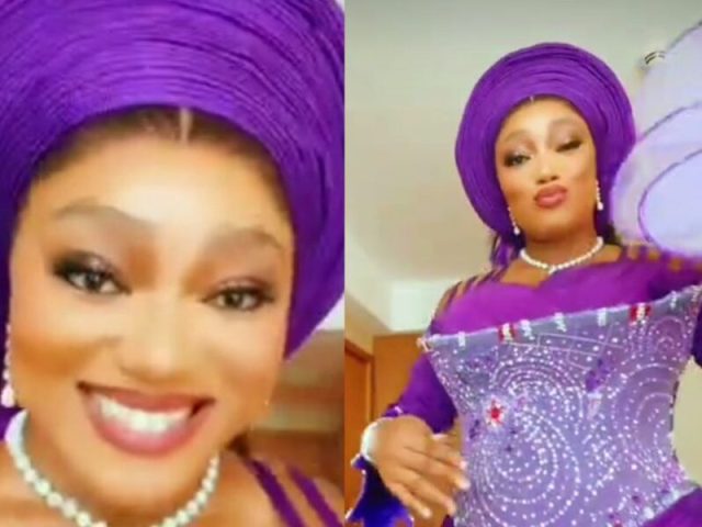 Reactions as Peggy Ovire spotted without her ring Reactions as Peggy Ovire spotted without her ring