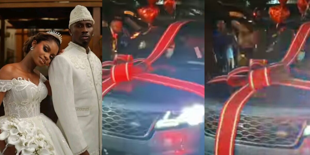 #JP2025: Juma Jux gifts Priscilla Ojo new Range Rover