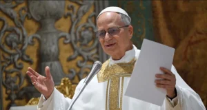 Pope Leo appeals for no more war in first Sunday address Pope Leo appeals for no more war in first Sunday address