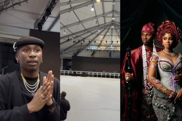 Priscilla Ojo’s husband Juma Jux shows off massive venue for their wedding Priscilla Ojo’s husband Juma Jux shows off massive venue for their wedding