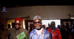 Okey Bakassi crowned king in Imo State Okey Bakassi crowned as King of Umuihuocha Community in Imo