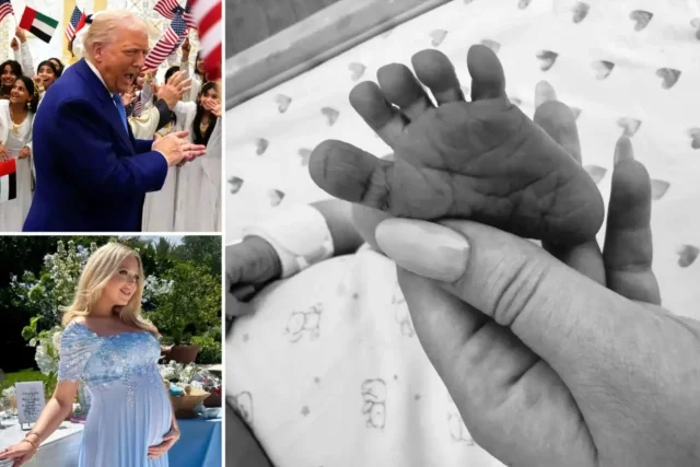 Tiffany Trump welcomes her first child