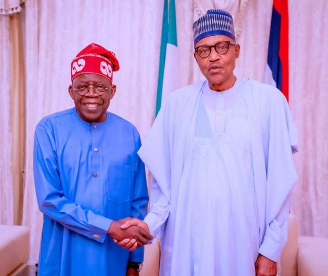 Buhari congratulates Tinubu on his 2-Years mark