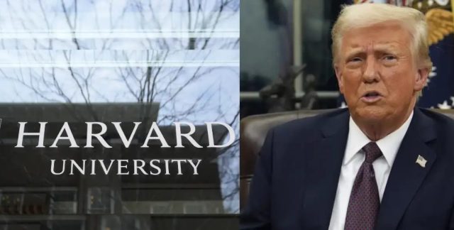 Trump bars Harvard from enrolling international students Trump bars Harvard from enrolling international students