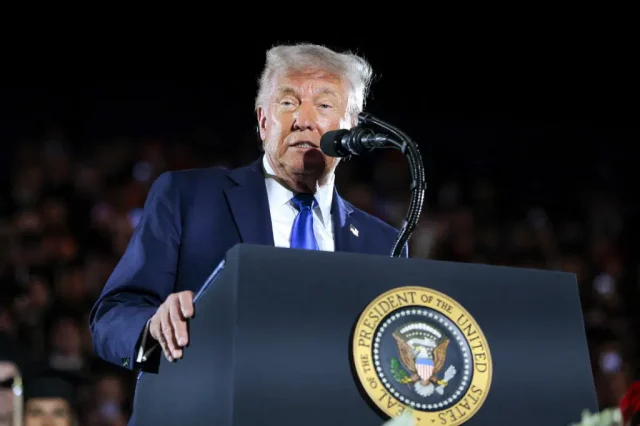 Trump says he won't seek a THIRD TERM