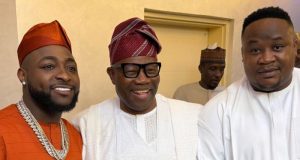 Davido pays courtesy visit to Senate President, Akpabio Davido pays courtesy visit to Senate President, Akpabio