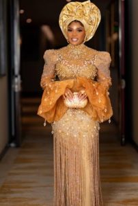JP2025 Finale: Iyabo Ojo dazzles in GOLD