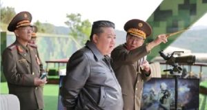 Kim Jong-un’s new North Korean warship capsizes & SINKS in launch disaster