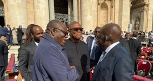Pope Leo XIV inauguration: Peter Obi, Tinubu meet at Vatican City Pope Leo XIV inauguration: Peter Obi, Tinubu meet at Vatican City