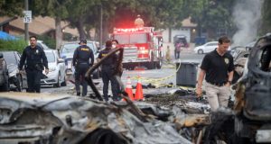 Plane crashes into San Diego neighborhood Plane crashes into San Diego neighborhood
