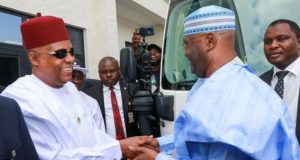 Atiku meets VP Shettima in Taraba Atiku meets VP, Shettima at Taraba investment summit