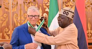 National Honour conferred on Bill Gates in Nigeria Tinubu confers National Honour on Bill Gates