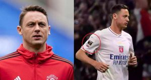 Nemanja Matic served 2 match ban for covering LGBTQ+ logo on jersey Nemanja served 2 game ban for covering LGBTQ+ logo on Lyon jersey