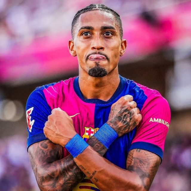 Raphinha named La Liga player of the season