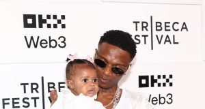Wizkid reveals his daughter, Morayo at his documentary premiere Wizkid reveals his daughter, Morayo at his documentary premiere in London