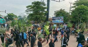 Benue massacre: Angry youths protest in Makurdi Benue massacre: Angry youths protest in Makurdi