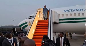 JUST IN: President Tinubu arrives Benue JUST IN: President Tinubu arrives Benue