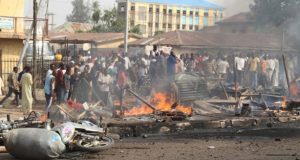 Bomb explosion k!lls 11 in Borno Bomb explosion k!lls 11 in Borno