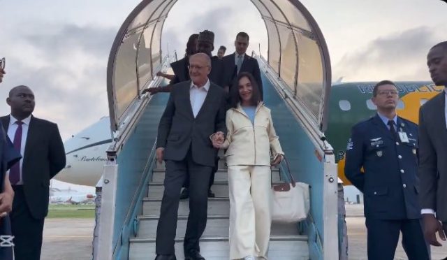 Brazilian VP arrives Nigeria