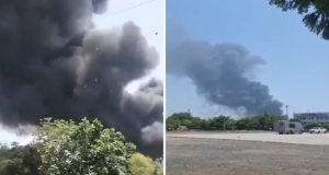 Air India passenger plane set for London crashes after take off