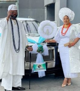 Biodun Okeowo celebrates first wedding anniversary with husband