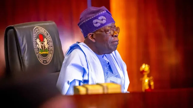 Moment President Tinubu watched Governor Umo Eno APC's defection on TV