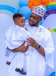 ute Abiola celebrates son @ TWO