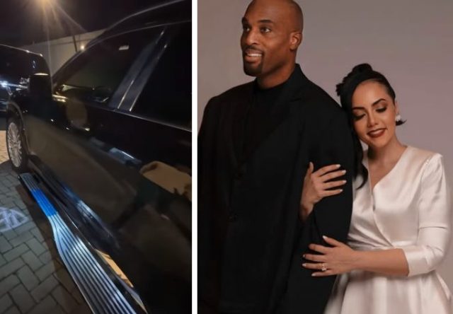 Dilly Umenyiora gifts new wife a Maybach