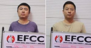 EFCC arraigns TWO Chinese in Lagos EFCC arraigns TWO Chinese in Lagos