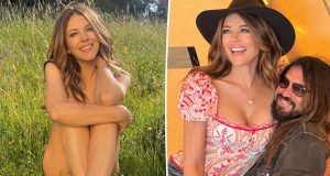 Elizabeth Hurley strips down for 60th birthday Elizabeth Hurley strips down for 60th birthday