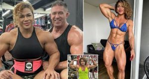 Female bodybuilding star hammered to d3ath Female bodybuilding star hammered to d3ath