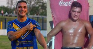 Footballer collapses on pitch & d!es Footballer collapses on pitch & d!es
