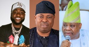 Davido mocks Timothy Owoeye over Adeleke’s possible defection to APC Davido mocks Timothy Owoeye over Adeleke's deflection to APC