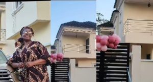 Jumoke George gifted a mansion and car Jumoke George gifted a mansion and car