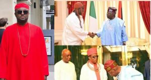 Isreal DMW posts cryptic picture of Ooni of Ife, Oba of Benin with Tinubu Isreal DMW posts cryptic picture of Ooni of Ife, Oba of Benin with Tinubu