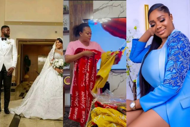 Ruby Ojiakor thanks Adaeze Luke for wedding gift Ruby Ojiakor thanks Adaeze Luke for wedding gift