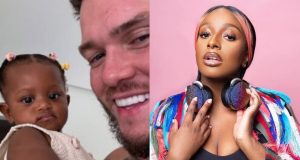 Ryan Taylor firesback at fan for comparing daughter to Dj Cuppy Dj Cuppy's Ex mocks her after fan said daughter resembles her
