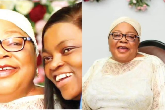 Funke Akindele celebrates late mother's posthumous birthday
