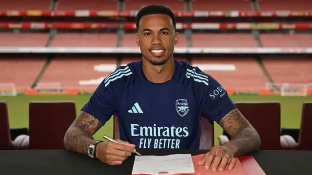 Gabriel signs new Arsenal deal until 2029 Gabriel signs new Arsenal deal until 2029