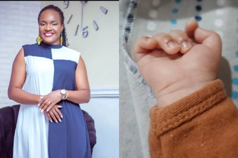 Reactions as Gospel singer, Favour Iwueze welcomes 4th child